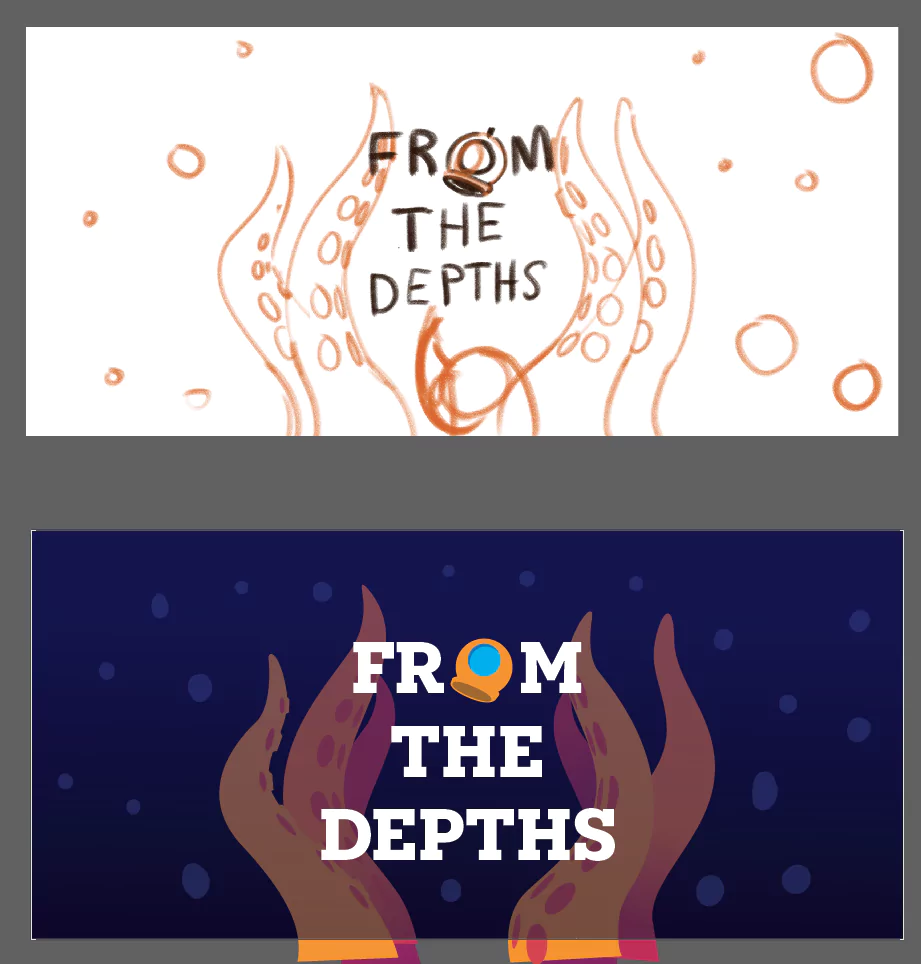 from-the-depths-design-process-67ca6f3b3b2b6 Design Process screenshot for "From the Depths"